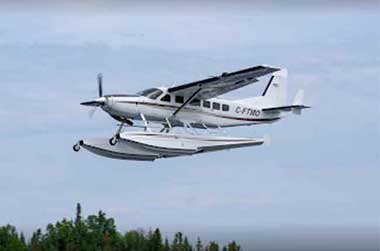 Amik Aviation floatplane image for Manitoba wilderness charters that can support remote itinerary planning