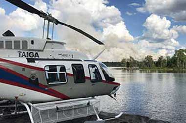 Taiga Helicopters image for Manitoba helicopter charter support and aerial logistics planning